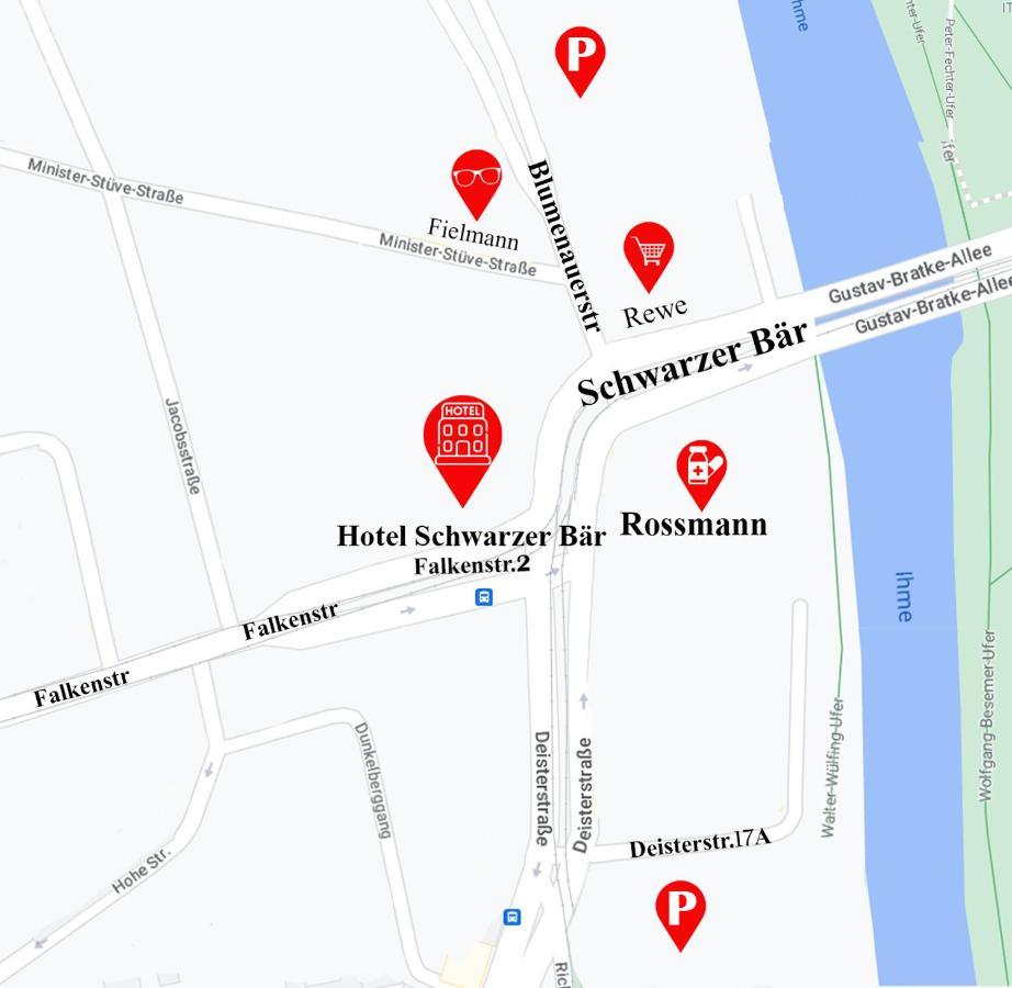 Hotel Schwarzer Baer Hannover Luaran gambar